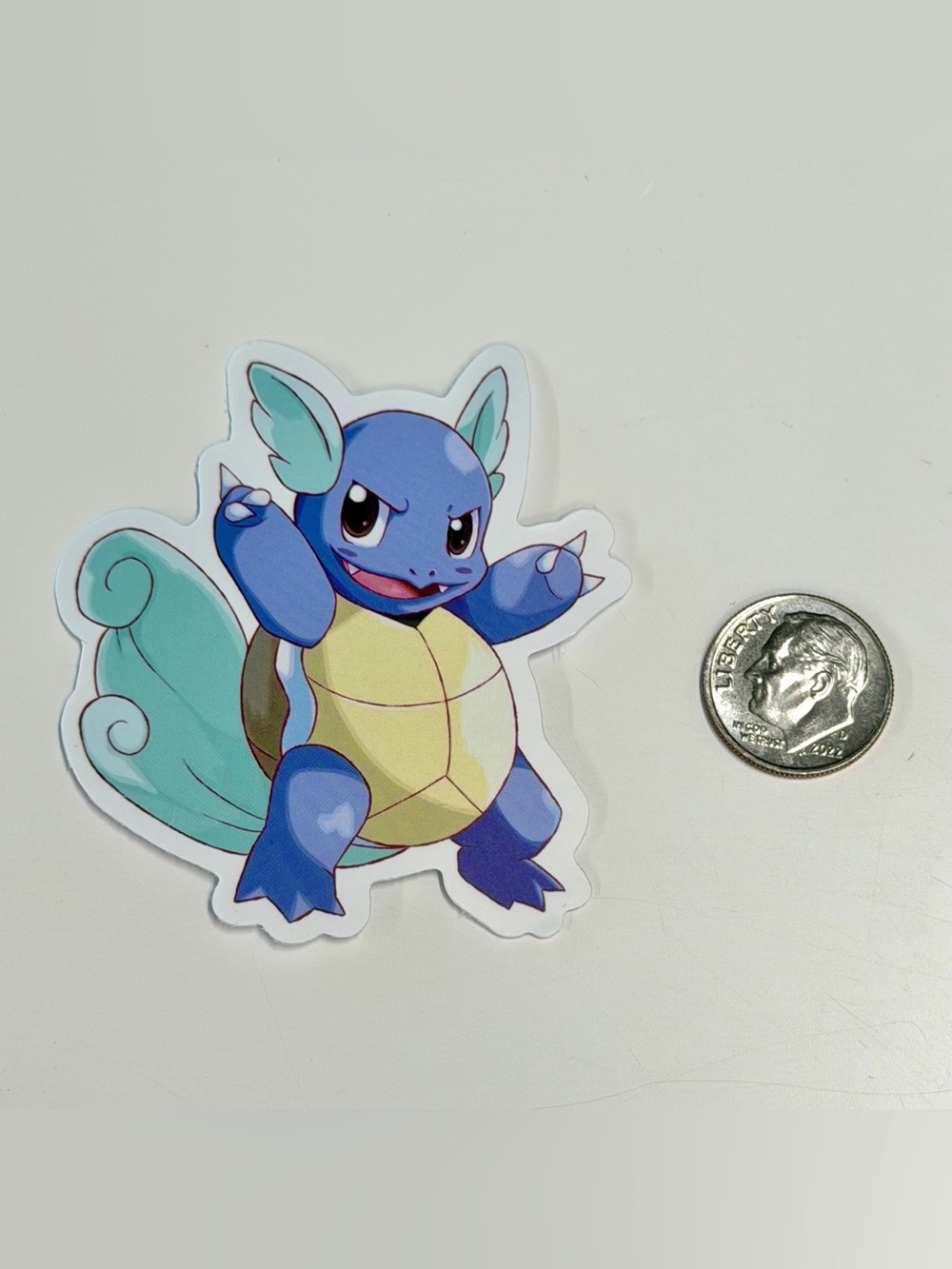 5/$10 Waterproof New Vinyl Sticker Decal Wartortle Pokémon